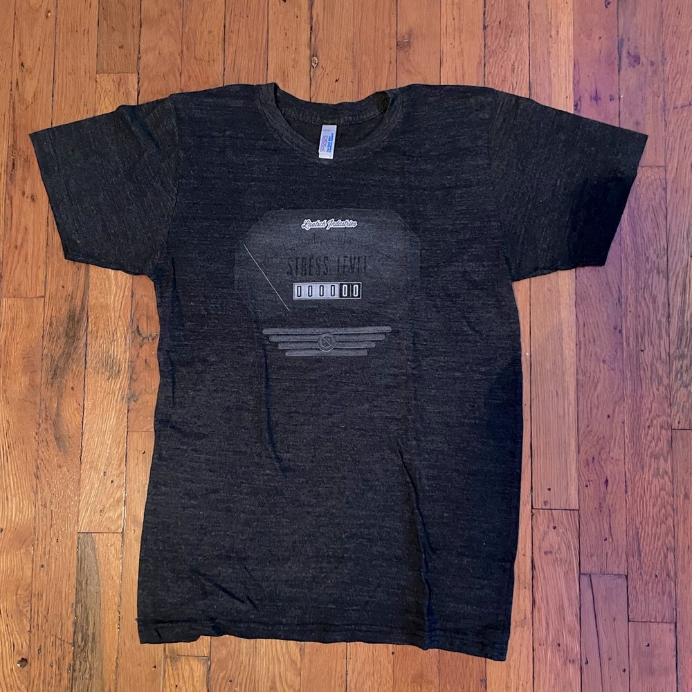 Stress Level Zero (video game company) T-shirt, no longer in production